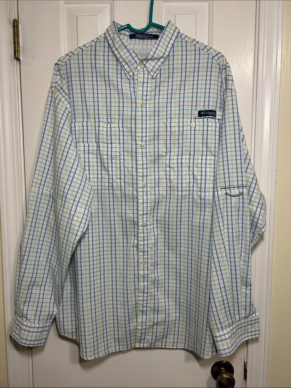 Columbia Men’s Long-Sleeve PFG Super Ta Miami Shirt,